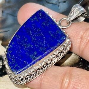 Lapis Lazuli Pendant 2”